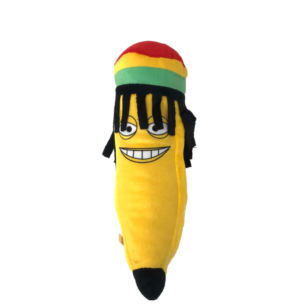 Plush Paradise - Rasta Banana Plush Toy Jamaican 9-Inch